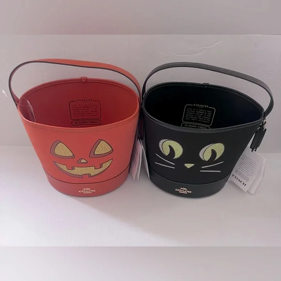 New Coach - Trick Or Treat Buckets With Halloween Pumpkin and cat bundle - Picture 9 of 14